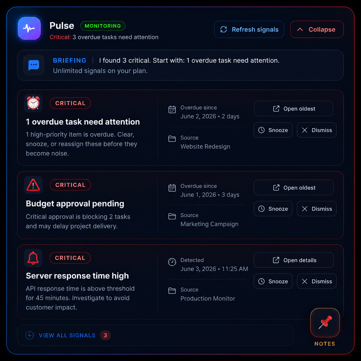 Your AI partner that works in the background for you.